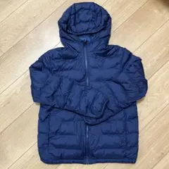 UNIQLO ユニクロ キッズ パフテックウォッシャブルパーカ ネイビー