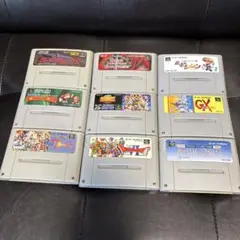 動作確認済み　スーパーファミコンソフトセット　9本