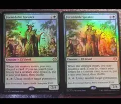 MTG 並外れた語り部 プロモスタンプ付 Foil EN 2枚