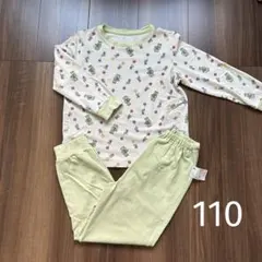 ユニクロ ぞう柄パジャマセット110サイズ