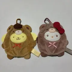サンリオ もこもこラテクママスコット ポーチ