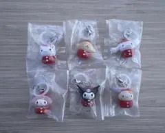 サンリオキャラクターズ いちごめじるしアクセサリー 全6種 コンプリート