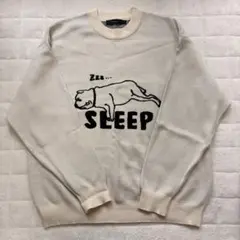 RAGEBLUE 犬 グラフィック ニット セーター