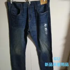 GU　レギュラーストレート　ジーンズ　レディース