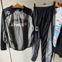 アスレタ ピステ 上下 セットアップ 迷彩 ブラック ATHLETA 160 - メルカリ