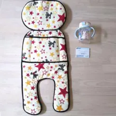 ジェラピケ　ストローマグ＋Disney保冷剤入れつきクッションシート　まとめ売り