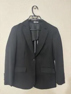 ブラック リクルートスーツ セット 11号