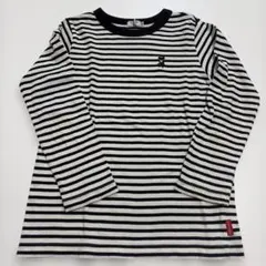 DOUBLE B ボーダー長袖カットソー