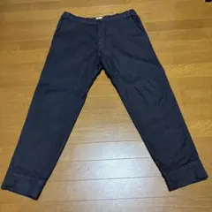 FOB FACTORY F0403 デニムリラックス スウェットパンツ　LL