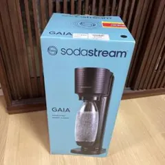 新品未開封】ソーダストリームGAIAスターターキット黒☆2024年11月購入