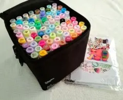 ★新品未使用★Ohuhu 筆タイプ 太字 80色81本セット