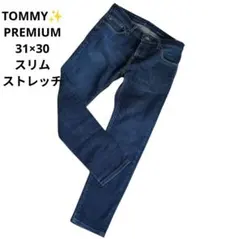 トミーヒルフィガー/プレミアム/デニム/メンズ/ジーンズ/スキニー/L/M