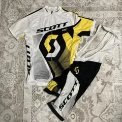 お値下げしました！　SCOTT RC サイクルジャージ ビブショーツセットのサムネイル