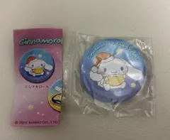 シナモロール×くら寿司　缶バッジ　シナモロール　1点　ビッくらポン