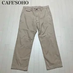 CAFE'S SOHO 베이지 스트레치 치노 사이즈 91 캐주얼 솔리드