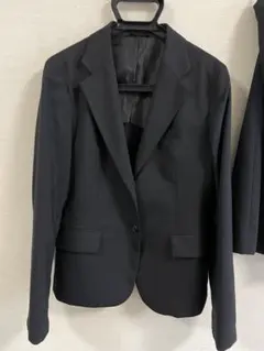 レディースリクルートスーツ スカートセット ブラック サイズ11