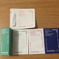 イニスフリー　サンプル5点