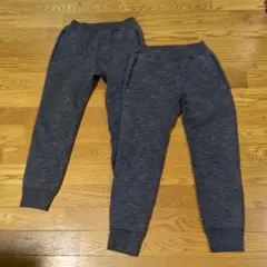 UNIQLO ウルトラストレッチ ドライスウェットパンツ 140cm２枚