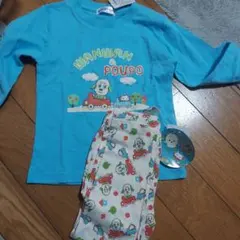 犬キャラクター長袖パジャマ 100cm