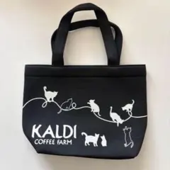 カルディ　ねこバッグ　猫の日　ミニバッグのサムネイル