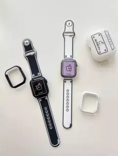 40mm スポーツ ラバー Applewatchベルト 時計バンド シリコン