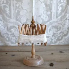 木製かせくり機　ヨーロッパビンテージ かせくり機 木製 オランダ アンティーク