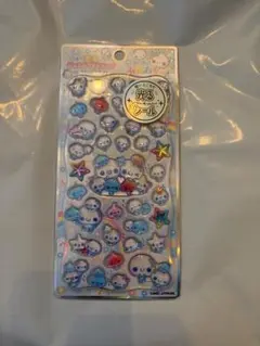 光る ジュエルプチドロップ　シール ぷくぷくあわわちゃん