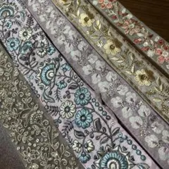インド刺繍リボン 計2m 206 - メルカリ