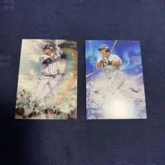 栗山巧 中村剛也 BBM CROSS SQUALL CROSS FREEZE