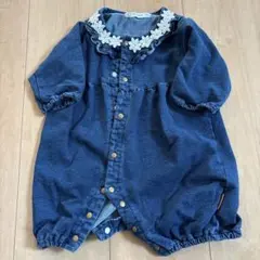 お*み様 美品　デニム風ロンパース 70