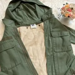 「美品」 フリース　取り外し可能　ミリタリージャケット