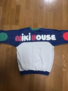 希少 MIKI HOUSE スウェット トレーナー クレイジーカラー　メンズのサムネイル