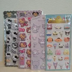 サンリオ マシュマロ シール 日焼けキティ クロミ マイメロ