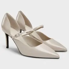 CHARLES & KEITH ポインテッドトゥ ドルセイメリージェーンパンプスのサムネイル