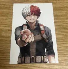 ヒロアカ　42巻　購入特典　轟焦凍　ポストカード