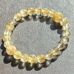 【ゴールドルチルクオーツ】天然石 パワーストーン 　niconico