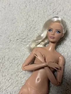Barbie バービー 人形 本体 可動ボディBASIC プラチナブロンド