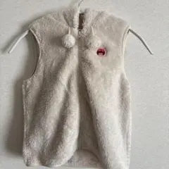 HOT Biscuits フード付きベビーベスト 110