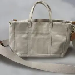 かいましゅ 様専用genten セルビッジ 帆布 レザーチャーム付き 美品 M