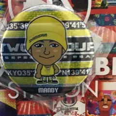 EXILE 関口メンディー 缶バッジ オンラインガチャ