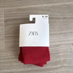 ZARA キッズタイツ 8-10歳 レッド