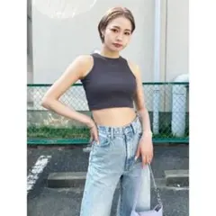 EMODA CROPPED MINIMAL T/T グレーのサムネイル