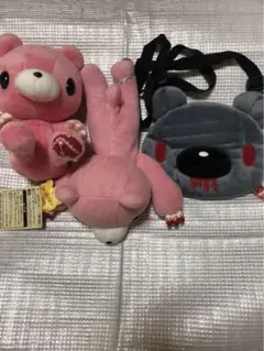 グルーミー 汎用うさぎぬいぐるみ 2体セット バレンタインチョコレート柄 ♡ グルーミー 汎用うさぎぬいぐるみ 2体セット バレンタインチョコレート