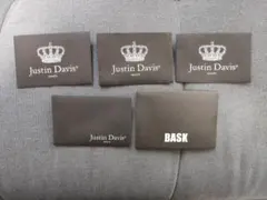 【正規品】Justin Davis 純正 紙製カードケース 保存袋 5枚セットのサムネイル