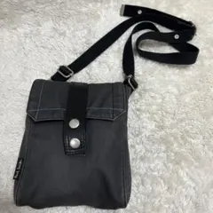 Paul smith ビンテージ　ショルダーバッグ　グレー×ブラックのサムネイル
