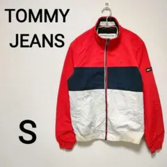 TOMMY JEANS S メンズジャケット　裏地背中部分メッシュ　2343