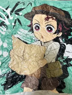 鬼滅の刃 太陽の都市伝説 てんぼうパーク ガラポン クッション 炭治郎