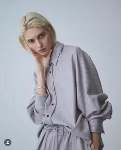 エブールebure ストライプセットアップ　ロロピアーナ