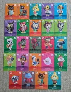 【匿名配送】どうぶつの森　amiibo SPカード　第5弾24枚セット　アミーボ