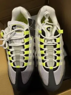 【新品】NIKE AIR MAX 95 OG 26.5 ネオンイエロー 2026